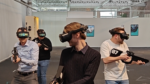 Teambuilding in virtual reality
